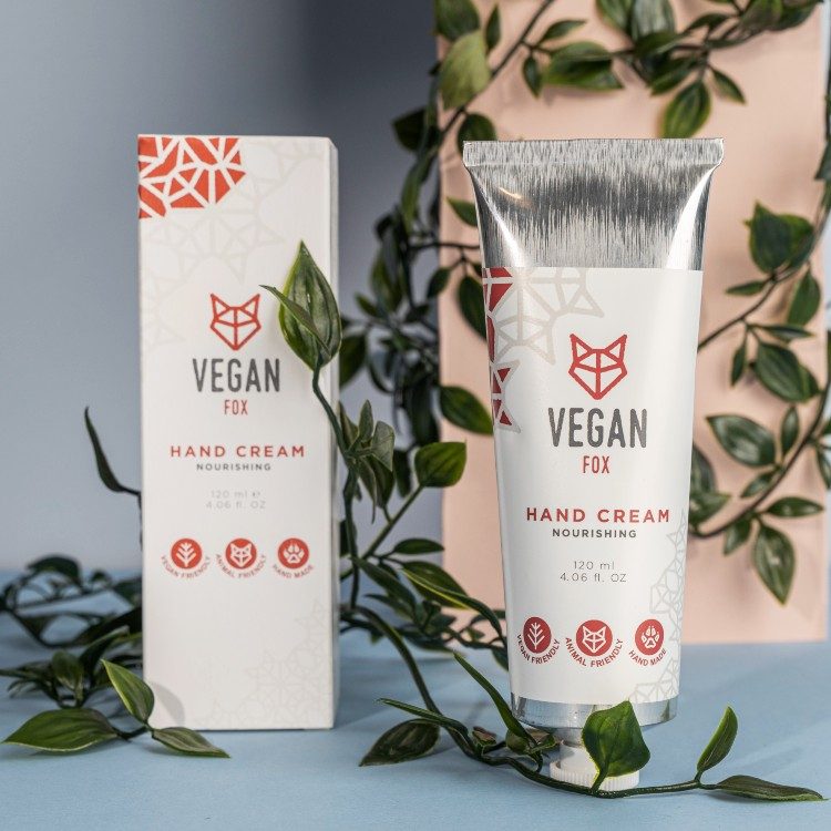 Vegan Fox hand cream for dry skin