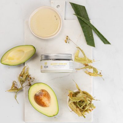 Linden body cream with avocado oil from Vegan Fox