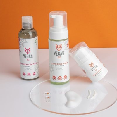 Face care kit from Vegan Fox