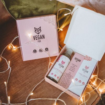 Gift set for a woman from Vegan FOx for Christmas
