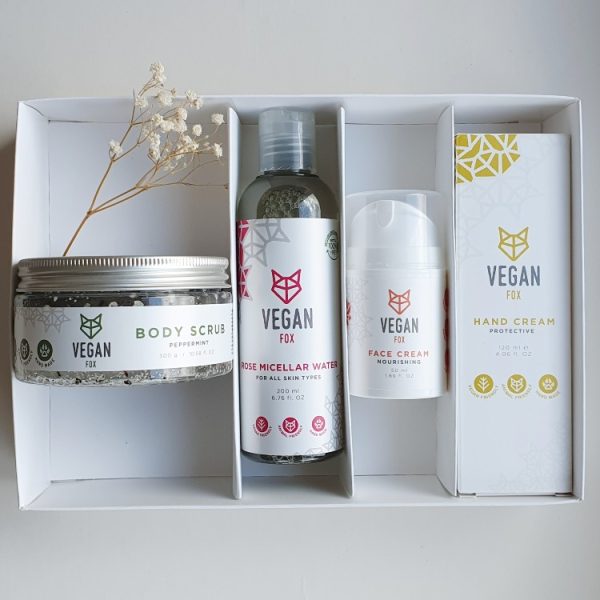 Vegan Fox Cosmetic Products Gift Box