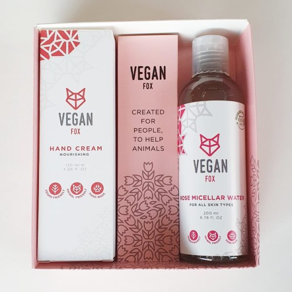 A gift for a woman on a holiday Vegan Fox