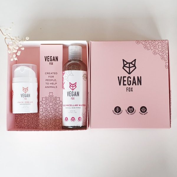 A gift for a woman on a holiday Vegan Fox