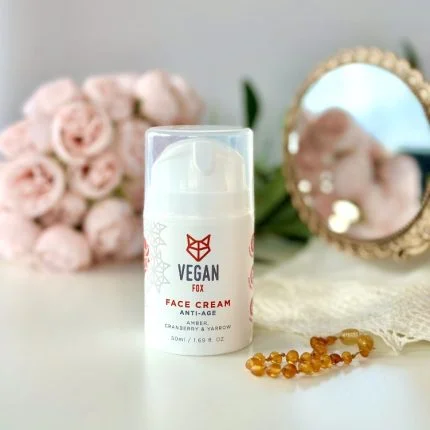Face cream Anti-age with amber extract | Vegan Fox