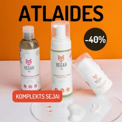 Melnās piektdienas piedāvājums Vegan Fox līdz 30.novembrim