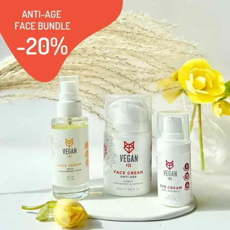 Anti-age face bundle with 3 products