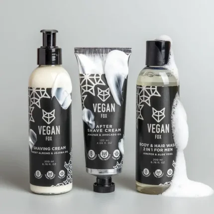 Komplekts vīrietim ar 3 produktiem no vegan Fox