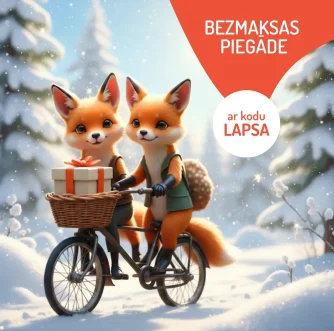 Bezmaksas piegāde visiem pirkumiem Vegan Fox e-veikalā