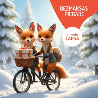 Bezmaksas piegāde visiem pirkumiem Vegan Fox e-veikalā