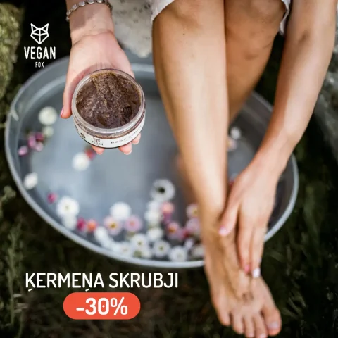 Īpašā cena Vegan Fox ķermeņa skrubjiem