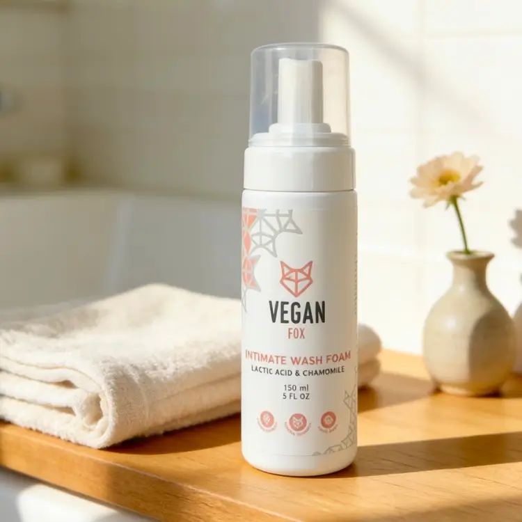 intimas-higienas-putas-vegan-fox (3) Intīmās higiēnas putas no Vegan Fox - maigai un saudzīgai ādas kopšanai