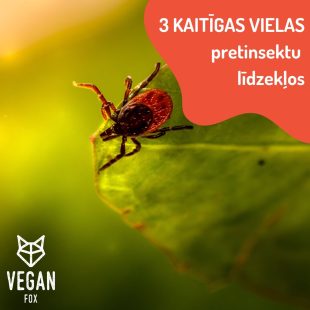 Kaip pasigaminti natūralią priemonę nuo vabzdžių - patarimai iš Vegan Fox